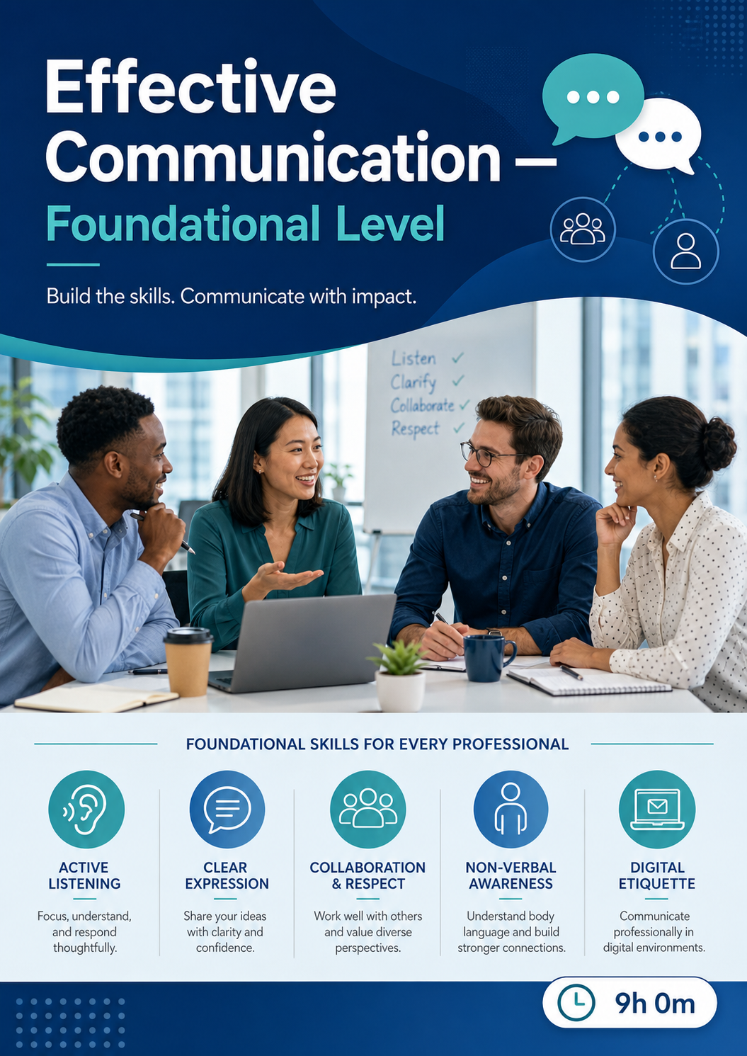Effective Communication — Foundational Level course cover